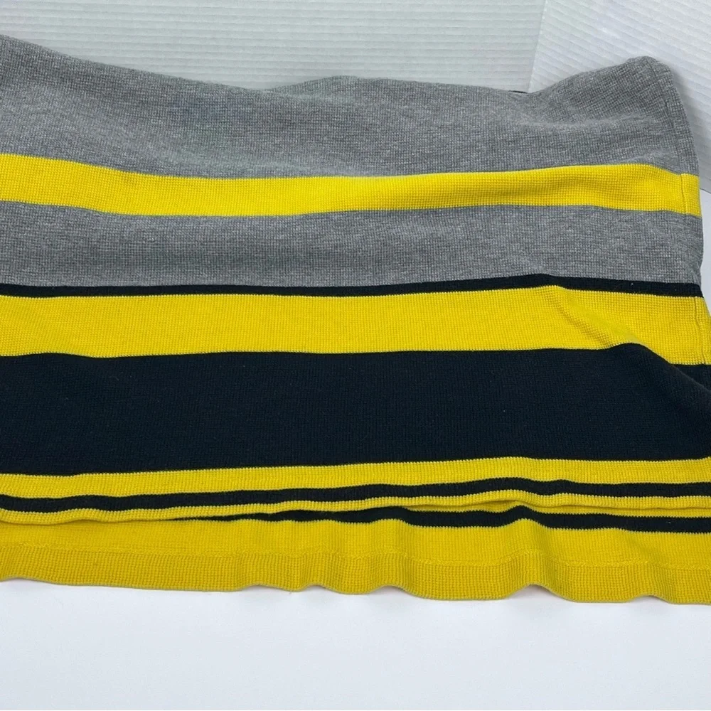 Polo Sport Ralph Lauren Men's Cotton Long Sleeve Striped Rugby Shirt Size XL